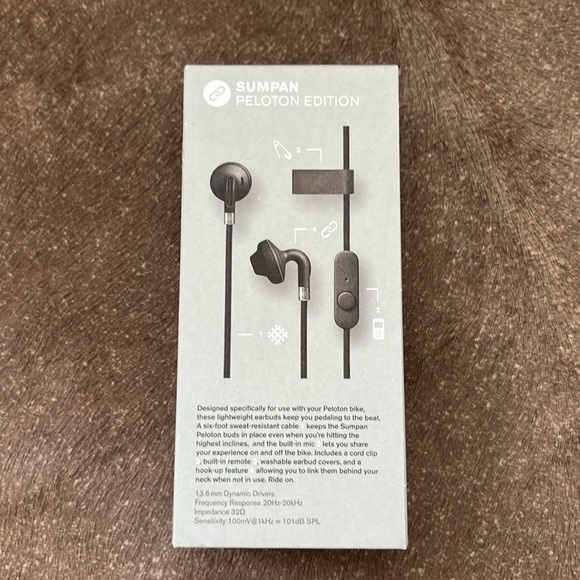 Urbanears Sumpan Peloton Edition Earbuds - Picture 2 of 5